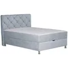 Box Krevet Black Diamond 140/200 cm , svetlosiva