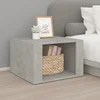Vidaxl vidaXL Nočna omarica betonsko siva 57x55x36 cm