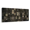 Slika retro glasbena dinamika - 100x50