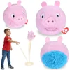 Peppa Pig TY Peppa Pig George Plišasta žogica, poskakujoča maskota, BEANIE BOUNCERS, igračka za spretnost za otroke 10 cm