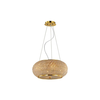Ideal Lux - Kristalni luster na sajli PASHA 14xE14/40W/230V prečnik 65 cm zlatni
