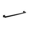 OMNIRES NL80216BL - Zidni držač za peškire NELSON 62 cm mat crna
