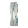 Ed Hardy Kavbojke modra/pastelno modra/temno rumena/bela