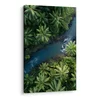 Slika zeleni raj s palmami - 20x30