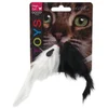 Magic cat Igrača plišasta miška z ropotajočim mehanizmom 11 cm - 2 kosa