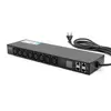 SMART PDU Power Strip 1U, IEC320 C20 16A/250V power socket, 8x C13 sockets, 16A