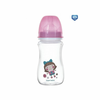 Canpol Baby Flašica Široki Vrat, Antikolik - Easy Start- 240 Ml - Toys Pink Doll