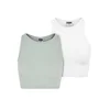 Urban Classics Top kaki / bela