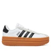 Adidas Patike za devojčice Vl Court Bold J, JQ8065, Krem-bele