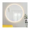Baltica Design - LED ogledalo za kupatilo sa pozadinskim osvetljenjem BRIGHT 15W/230V 3000K prečnik 100 cm IP65