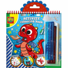 slomart risbe za barvanje ses creative activity colouring book 3 v 1 beležnica