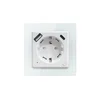 Immax NEO 07544L - Pametna utičnica E 16A/230V + 1x USB-A + 1x USB-C PD 20W Wi-Fi