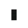 HANAH HOME Ormar za cipele Locking 3 Piece Metal Black OUTLET