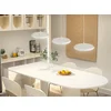 Opple Viseći luster sa tri glave LED, Beli