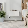 HANAH HOME Noćni stočić Onda LED White Hrast