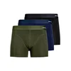 JACK & JONES Boksarice temno modra / temno zelena / črna