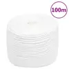 Vidaxl vidaXL Jadralna vrv, enobarvna bela, 6 mm, 100 m, polipropilen