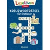 Leselöwen Kreuzworträtsel für Erstleser - 1. Klasse (Marineblau)
