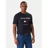 Tommy Hilfiger Majica Embro Flag MW0MW42736 Mornarsko modra Regular Fit