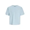 JACK & JONES Majica JCOBIARRITZ turkizna/voda/bela