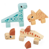 Janod Lesene kocke in Cubikosaurus Dino komplet