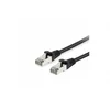 LINKOM Patch Cord cat.6A SFTP 2m crni