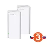 Tenda Nova MX21 Pro (2 paketa) WiFi6E AXE5700 Mesh Gigabitni sistem, 6x GLAN/GWAN, WPA3, VPN, CZ aplikacija