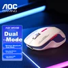 AOC Bežični miš, 2.4GHz, Bluetooth, Krem-teget