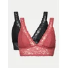 Dorina Set 2 modrčkov bralette Lana D002217LA080 Pisana