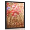 Plakat mak obsijan s soncem - 40x60 white