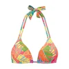 s.Oliver Bikini zgornji del svetlo rumena/oliva/oranžna/korala
