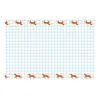 PartyDeco Pleten papirnat namizni prt Konji, 180x120 cm