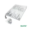 Leitz Jumbo genotherm, lefűzhető, A4, 180 mikronov, víztiszta prüszt, 20 mm