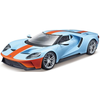 Maisto - 2017 Ford GT, modro-oranžový, 1:18