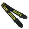 WAKERTONE Kaiš za gitaru - GS2 Police black yellow