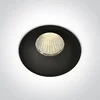 UGRADBENA SVJETILJKA LED/12W/3000K/1100lm/38°/700mA IP44 CRNA