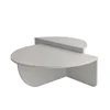 Hanah Home Podium Sto za dnevnu sobu, Bela