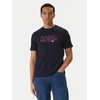TOMMY HILFIGER Majica Brand Love modra / mornarska / rdeča / bela