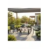 HANAH HOME Baštenska garnitura Nergiz 2+1+1 Green