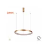 VESTA LED Luster 365 60W 3000K O 780 mm brušeno zlato