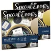 Kuverte special events 17x17cm 120g pk10 favini srebrne