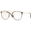 Ray-Ban Okvir za naočare 0RX6377 2905 48, Ženski, Braon