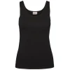 VERO MODA Top VMMAXI MY SOFT UU TANK TOP GA NOOS, črna