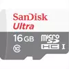 SANDISK Ultra microSDHC 16GB UHS-I - SDSQUNS-016G-GN3MN microSD, 16GB, UHS U1