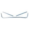 250 cm del ogrodja trampolina, U-noga S-SPORT