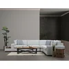 Atelier del Sofa Ugaona garnitura Loop 23 95x85x282cm Bela