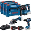 Bosch Set GSR 18V-65 + GBH 18V-22 + GWS 18V-8 + 2×5,0Ah + GAL18V 0.615.A50.09G