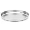 Pekač za pizzo 36cm/okrogel/inox