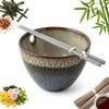 SKLEDA GLOBOKA KROŽNIK ZA JUHO Z REZANCI RAMEN 700 ml SKLEDA ZA VEČERJO 16 cm