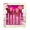 Wrights Apothecary Set četkica za šminkanje Secret Garden, 5 komada, Roze